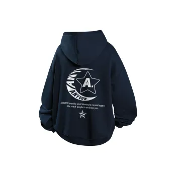 Anyveiw Sweatshirt Unisex Navy Blue