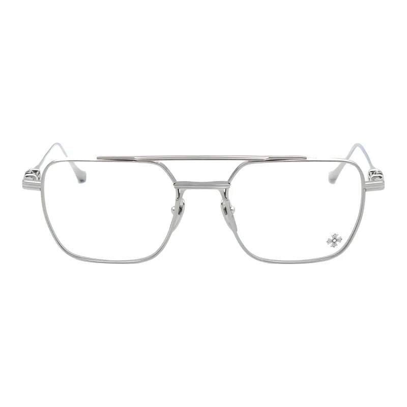Chrome Hearts Pure Titanium Square Eyeglass Frames Unisex-1