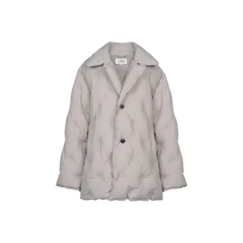 Maison Margiela Four-Stitch Detailed Padded Coat