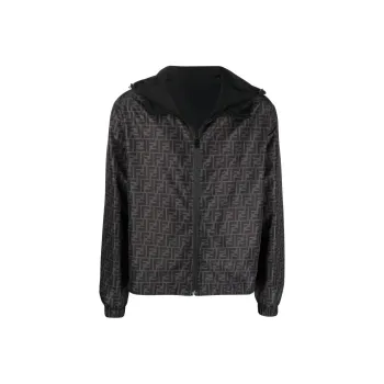 FENDI Ff Printed Hooded Jacket