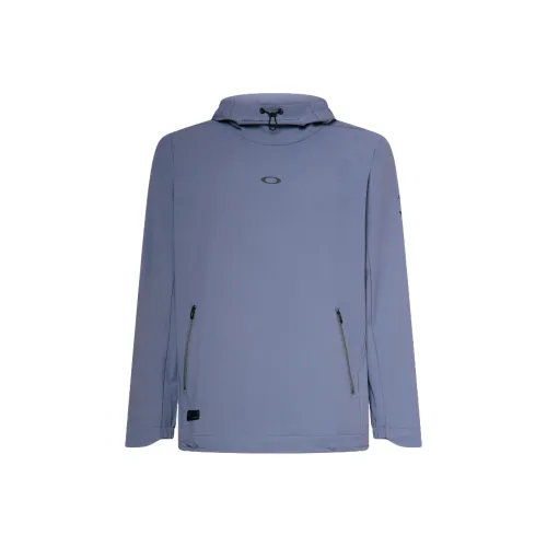 Oakley Skull Trusty Pullover Hoodie Run tops Men's Blue Tar