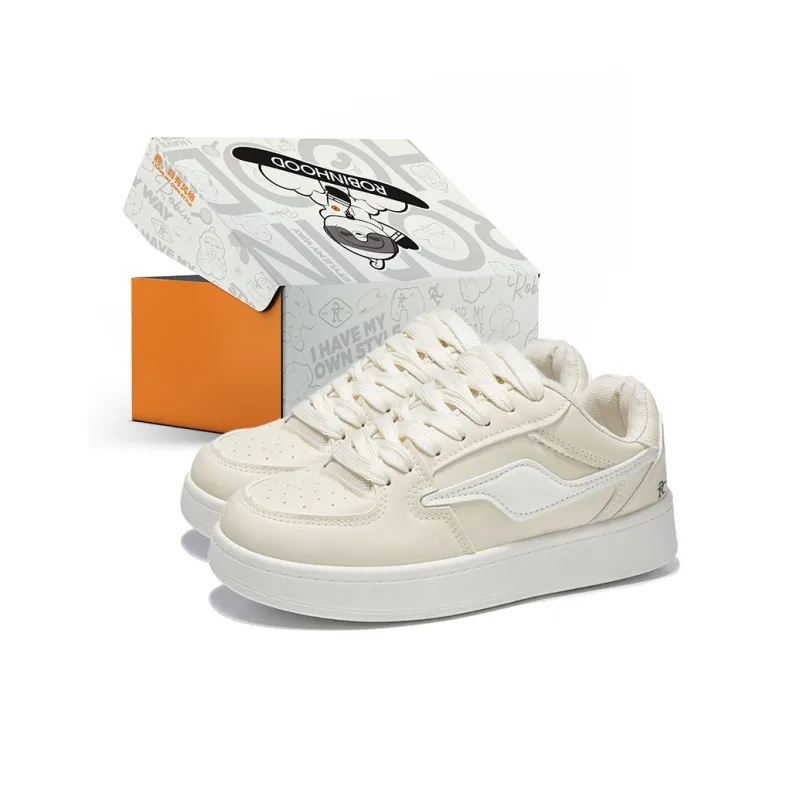 ROBINHOOD Slip Resistant Cushioning Impact Resistance Abrasion Resistant Low Top Skateboard Shoes Women's Box Included-5