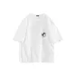 [Quick Dry Sun Protection]White (B Happy Shark Chest Logo)
