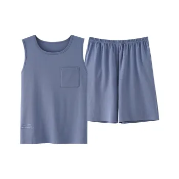 MIIOW Cool One Summer Series Pajama Set Men's Royal Blue