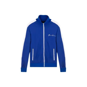 VERSACE Jackets & Coats Men's Blue