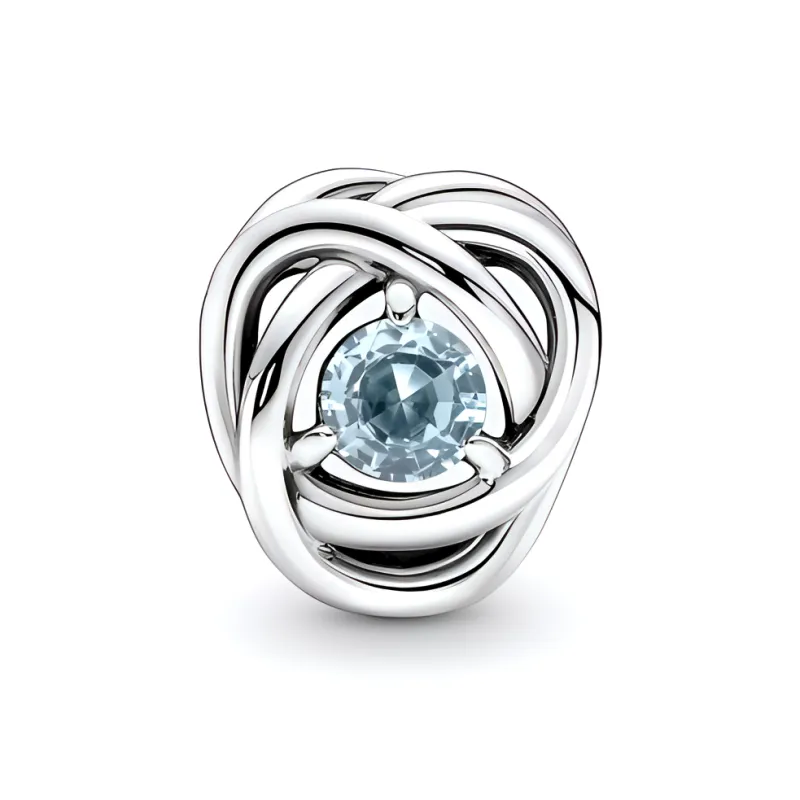 Pandora MOMENTS 925 Sterling Silver Glass Bead Ornament Women's-1