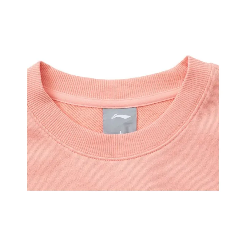 LiNing Sweatshirt Unisex Multicolor Orange Pink-3
