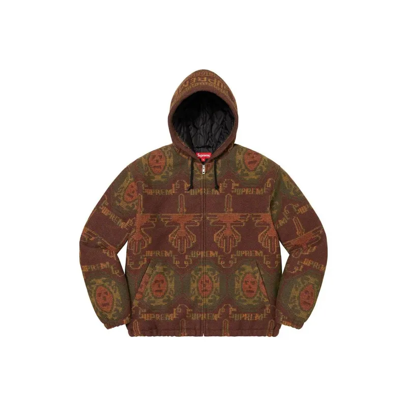 Supreme Woven Hooded Jacket-0