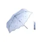 Gravel Jumping Gold Transparent Umbrella Mini Blue