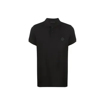 Moncler FW21 Polo Shirts Men Black