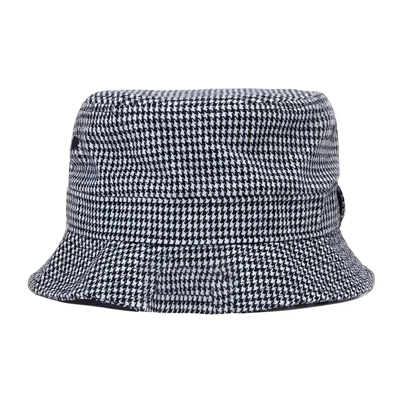 New Era Polyester Acrylic Sheep Wool Bucket Hats Unisex Black White-1