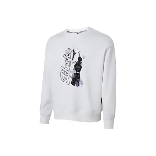PEAK Sports Life Collection Sweatshirt Men's Raw White