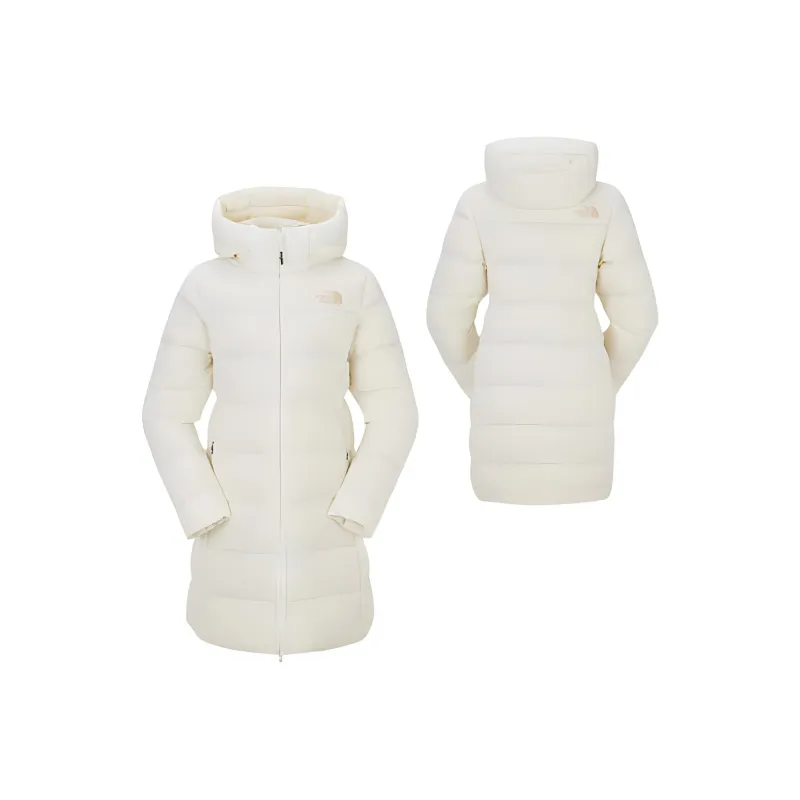 THE NORTH FACE Superflex Rds Down Coat Down Jacket Women's Ecru-4