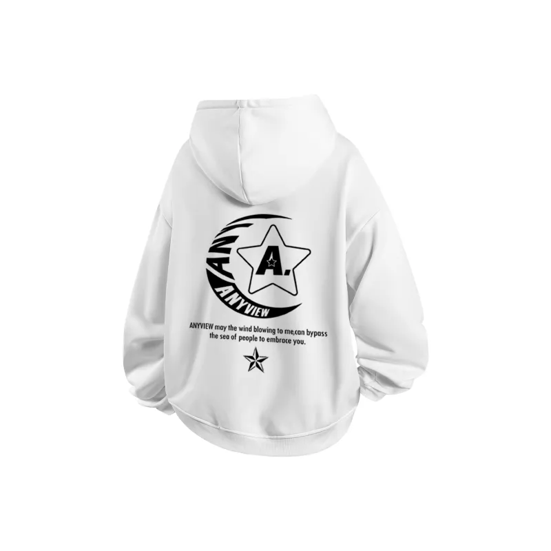 Anyveiw Sweatshirt Unisex Navy Blue-4