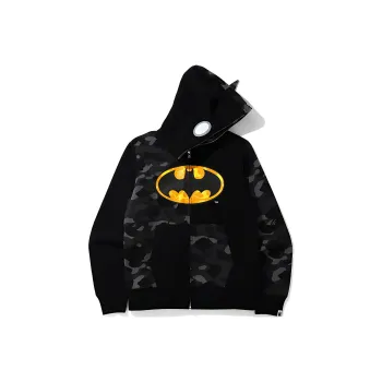 A BATHING APE X Dc Batman Full Zip Hoodie