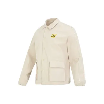 PUMA Classics Street Sport Woven Jacket Men's Ecru