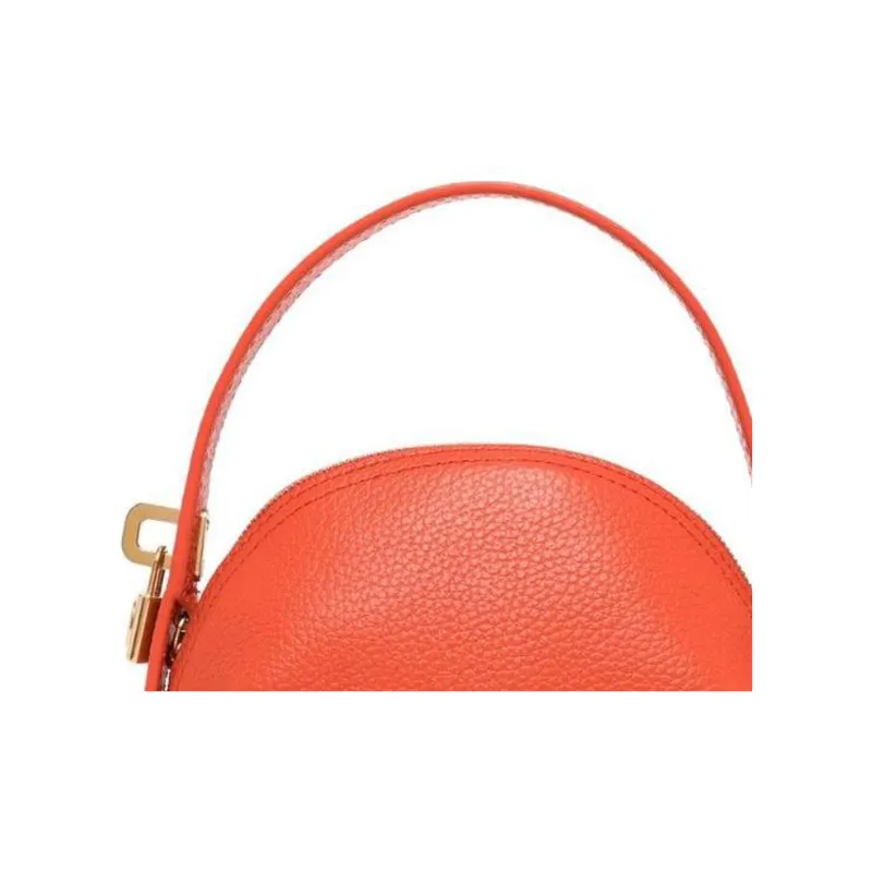 Mulberry Leather Handbag Mini Women's Orange-3