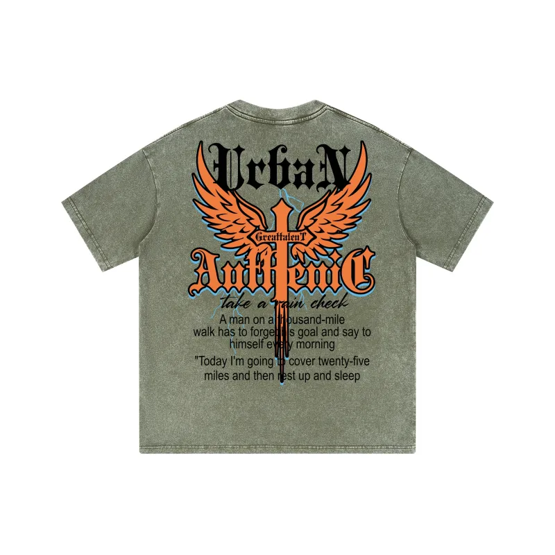 URBAN AUTHENTIC T Shirts Unisex-21