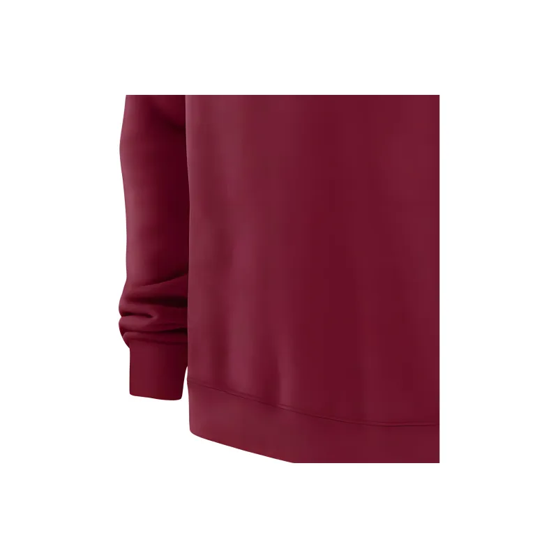 Jordan Oklahoma Sooners Primetime Primary Stack Men's Jordan College Pullover Crew-3