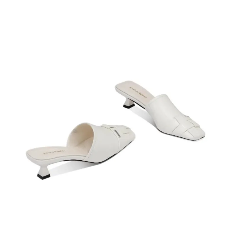 JESSICA SOPHIA Rubber Sole Metal Abrasion Resistant Slip Resistant Closed Toe Slippers Women's-6