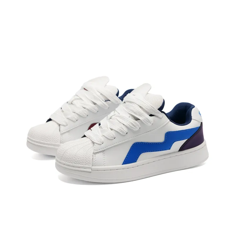 Circle Small Coverage Abrasion Resistant Lightweight Low Top Skateboard Shoes Unisex-2