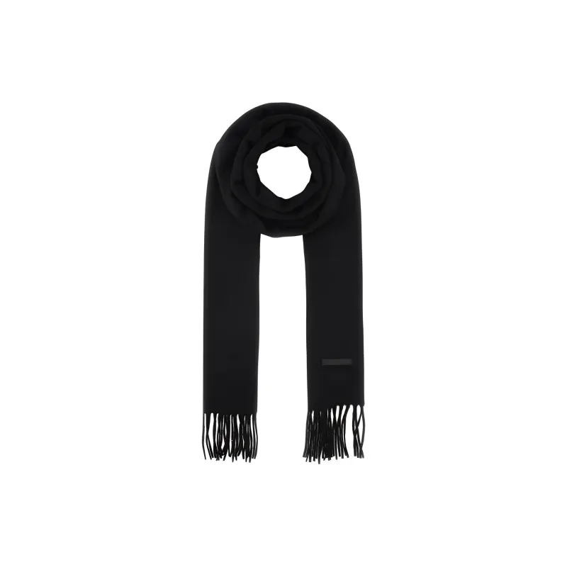 PRADA Knit Scarves Women's Black-1