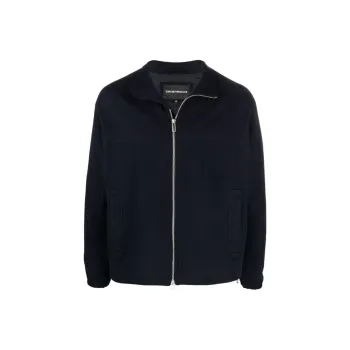 EMPORIO ARMANI SS22 Jacket Men's Navy Blue
