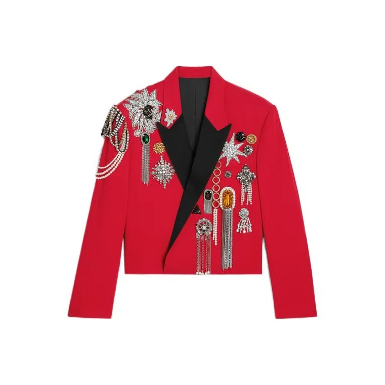 CELINE Jackets Men Red-0