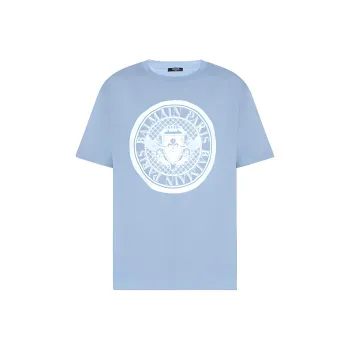 BALMAIN Coin Cotton T-shirt