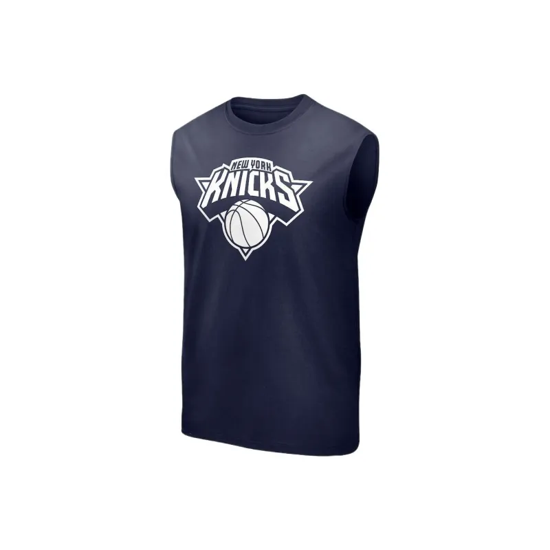 NBA x Fanatics New York Knicks Tank Tops Men's Dark Blue-0