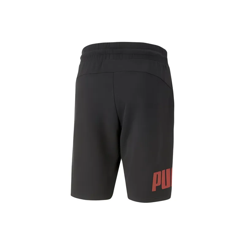 PUMA Playera Holgada Con Casual Shorts Men Black-1
