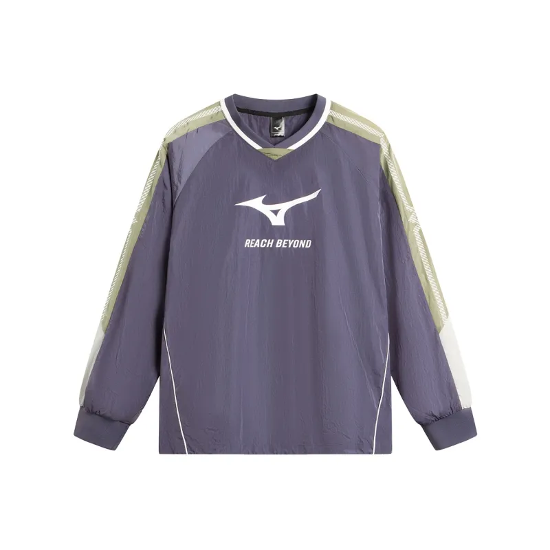 Mizuno Sweatshirt Unisex Phantasm Purple-0