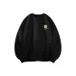 [Spring New Arrival]Black (Smiling Face Floral Chest Badge)
