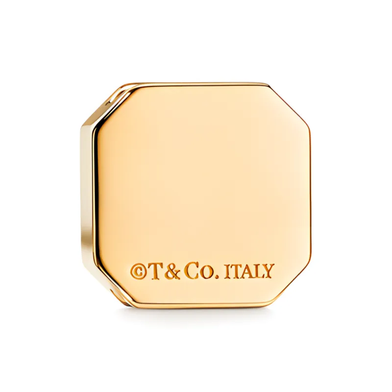 TIFFANY & CO. Scarf Buckle Unisex Gold-2