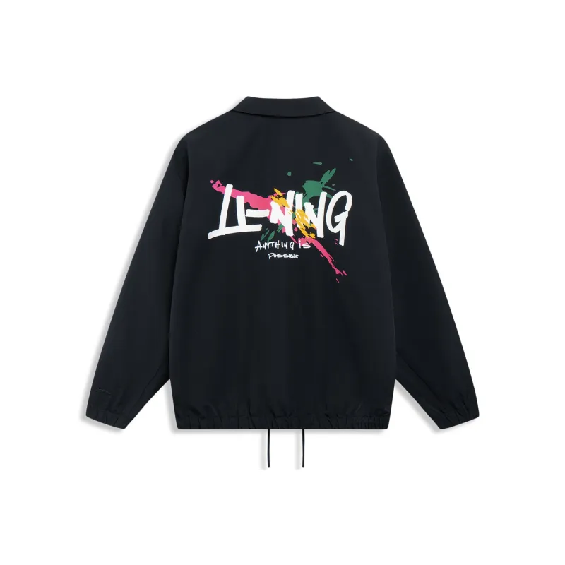 LiNing Sports Life Collection Jacket Men's Black-0