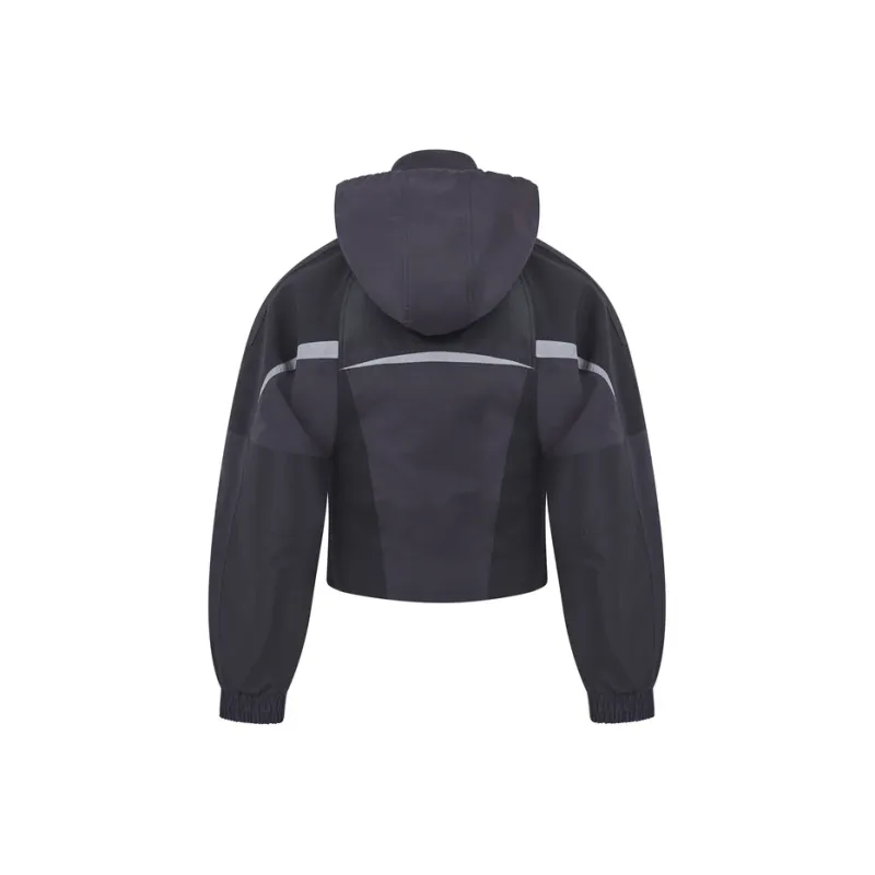 Martine Rose Logo Patch Shrunken Sports Jacket-1