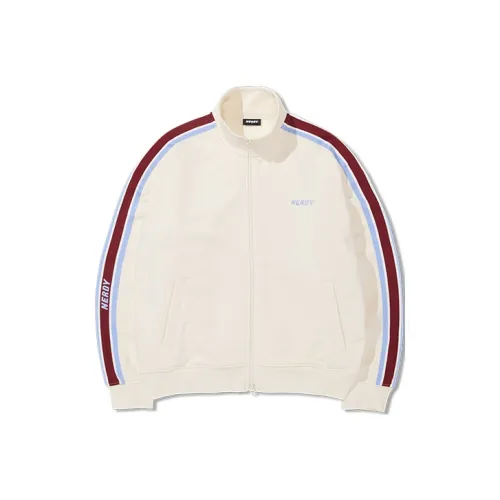 NERDY FW22 Jacket Unisex femme White