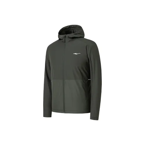 Erke Superdry jacket Fall And Winter Men's Shirt Rdzawy Green