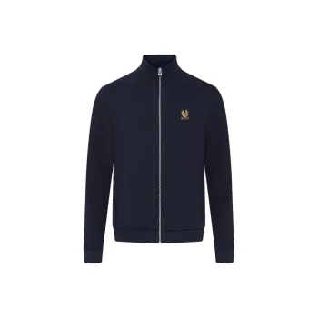 Belstaff Logo patch Short zip Sweatshirt