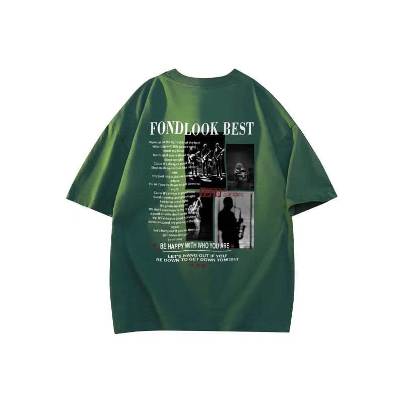 FONDLOOK T Shirts Unisex-18