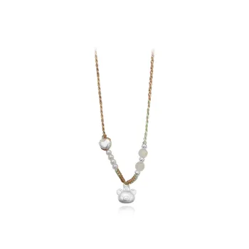 WANLIACC S999 Fine Silver Necklaces Women's