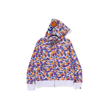 A BATHING APE La Store 5th Anniversary La Camo Shark Full Zip Hoodie