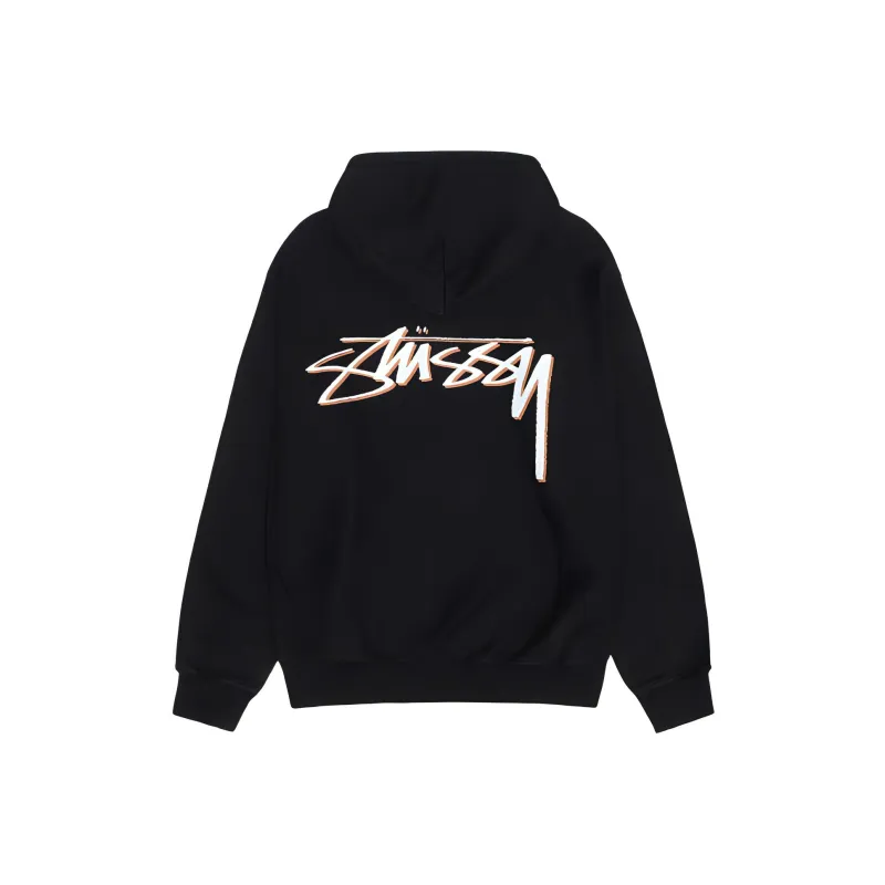 Stussy X Our Legacy Work Shop Drop Shadow Pigment Dyed Hoodie-3