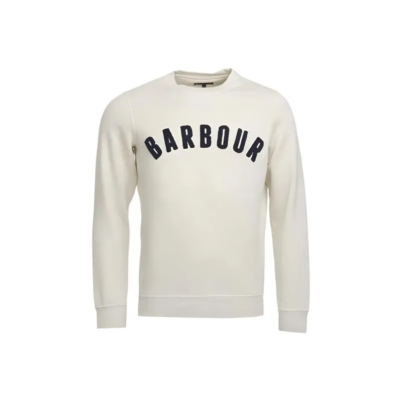 BARBOUR Flocked logo Long sleeve T shirt-0