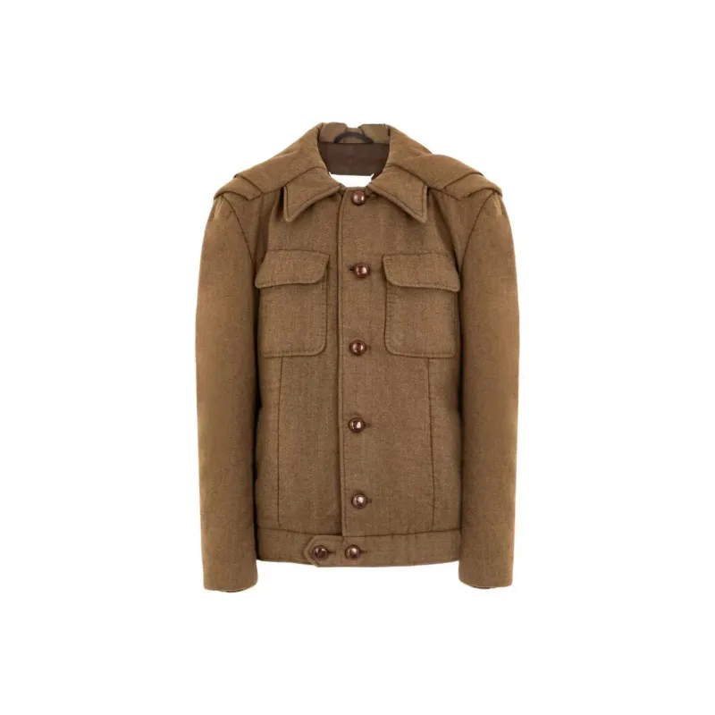 Maison Margiela Jackets Men Brown-0