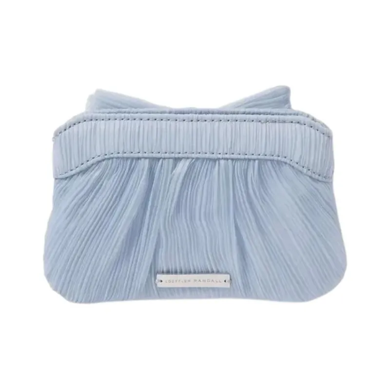 Loeffler Randall Organza Clutch Women's Blue-1