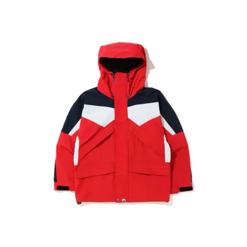 A BATHING APE Color Block Classic Snowboard Jacket