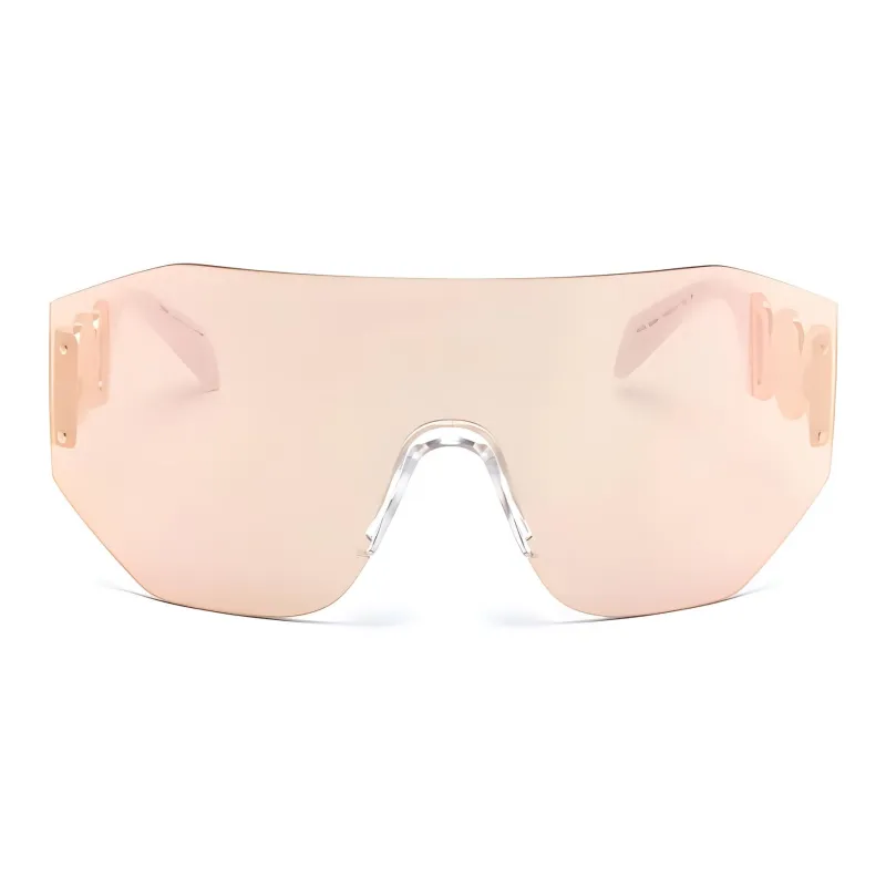 VERSACE Eyewear Medusa-plaque Oversize-frame Sunglasses-1