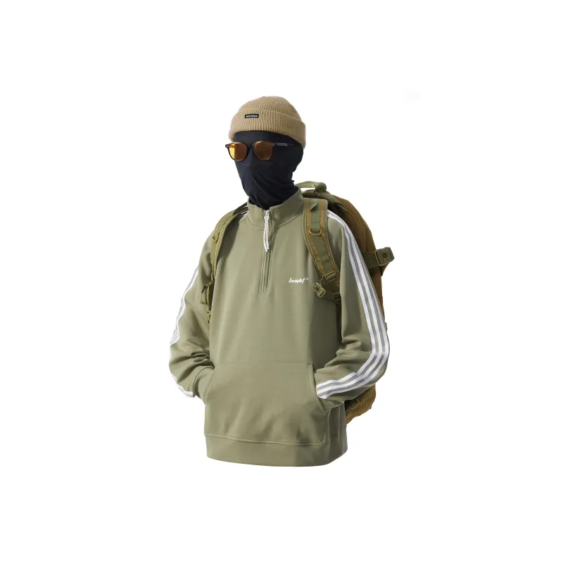 LOMBT Sweatshirt With Fall Zip Closure Unisex-16