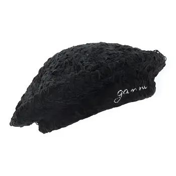 GANNI Wool Berets Women's Black